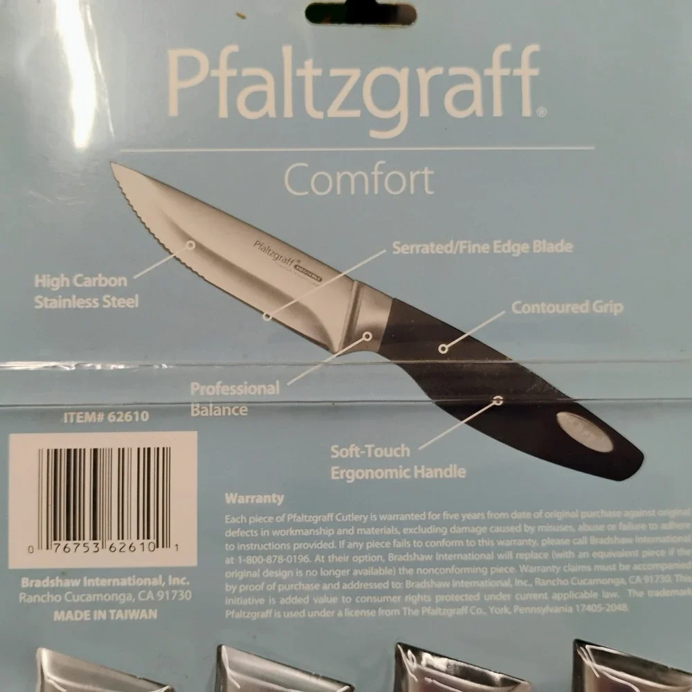 Pfaltzgraff 4 piece Steakhouse Steak Knife‎ Set